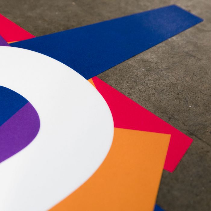 Asfaltsticker - Outdoor vloersticker met de hoogst mogelijke anti-slipwaarde voor tijdelijke toepassingen